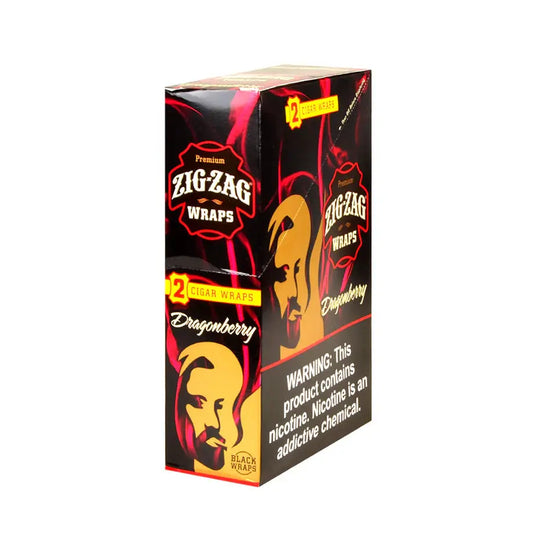 ZIG ZAG BLUNT WRAP DRAGONBERRY 25CT