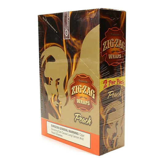 ZIG ZAG BLUNT WRAP PEACH FRENZY 25CT