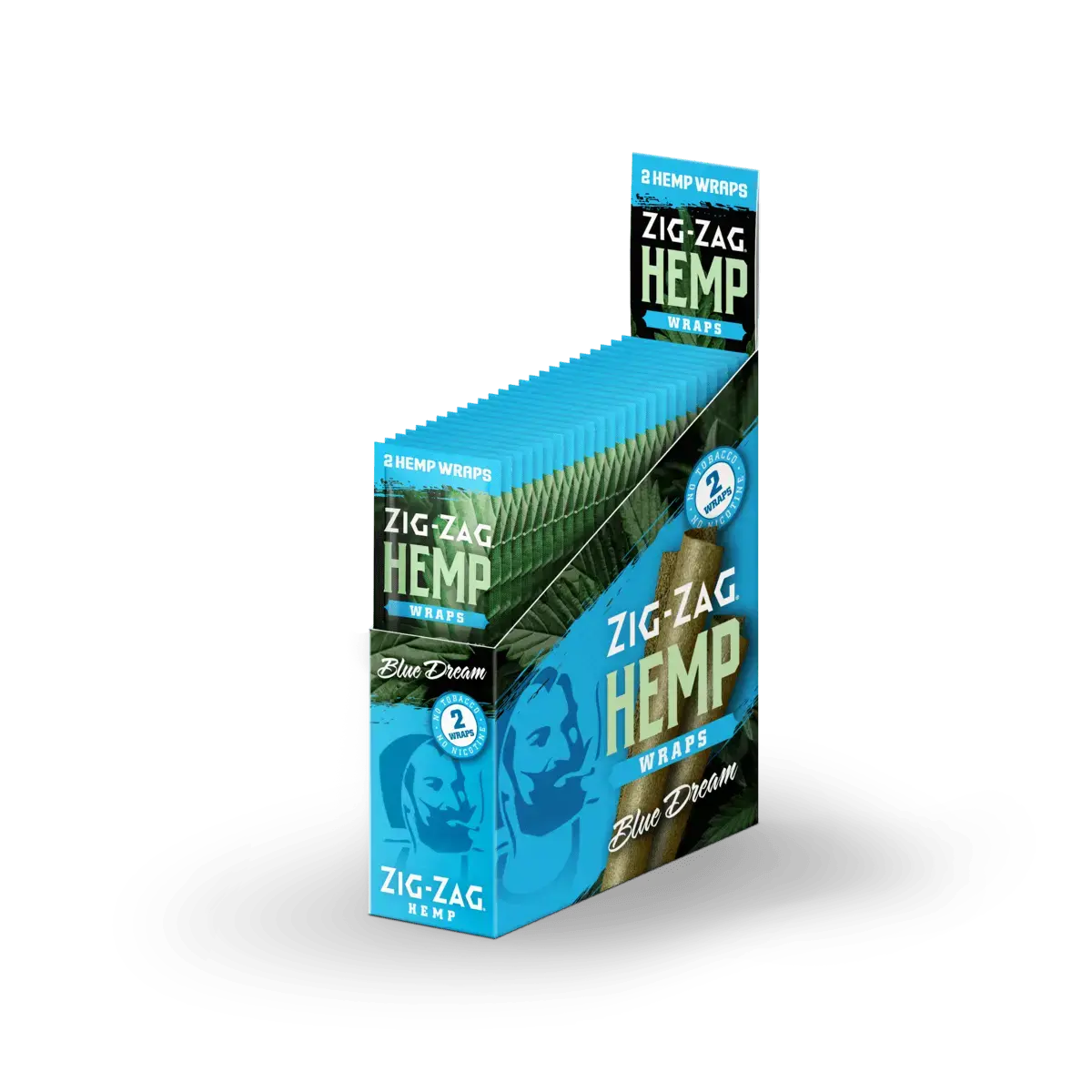 ZIG ZAG HEMP WRAP BLUE DREAM 25CT 2FOR99