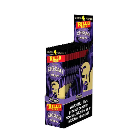 ZIG ZAG RILLO PP $1.29 GRAPE 4PK