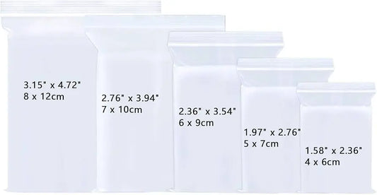 ZIP BULK MINI ASST SIZES