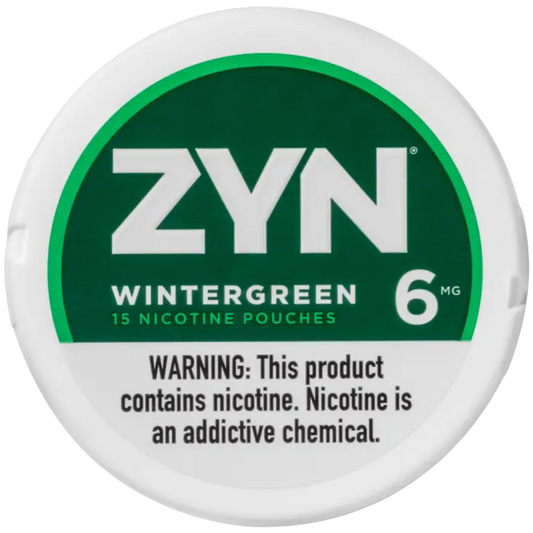 ZYN 6MG WNTERGREEN NICOTINE POUCHES 5CT - Chase Cash & Carry
