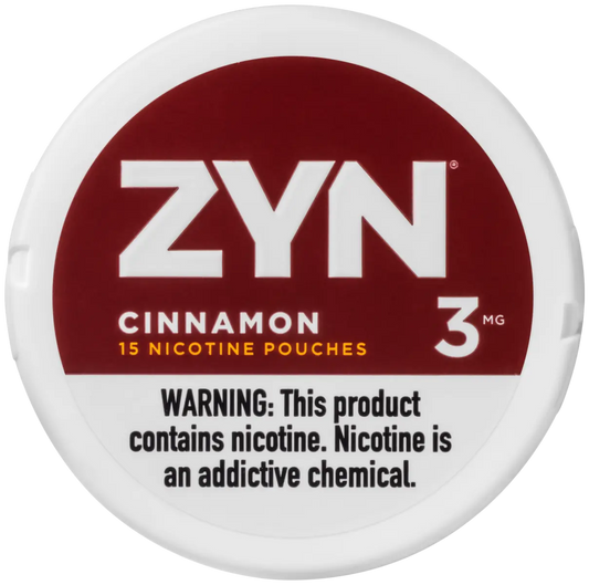 ZYN 3MG CINNAMON NICOTINE POUCHES 5CT