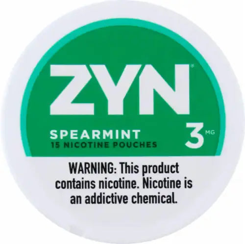 ZYN 3MG SPEARMINT NICOTINE POUCHES 5CT
