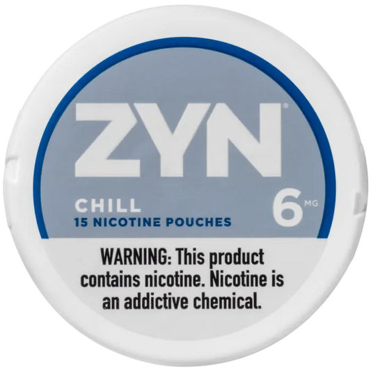 ZYN 6MG CHILL NICOTINE POUCHES 5CT