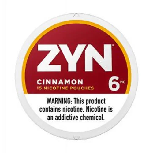 ZYN 6MG CINNAMON NICOTINE POUCHES 5CT