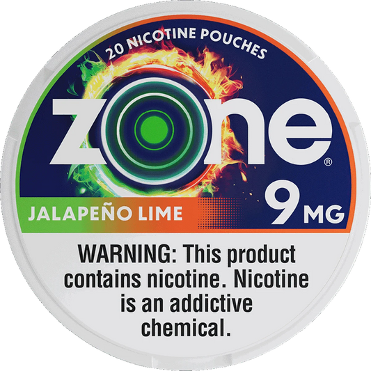 ZONE 9MG JALAPENO LIME NCTN POUCHES 5CT