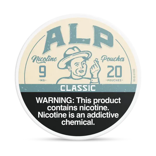 ALP 9MG CLASSIC NICOTINE POUCHES 5CT