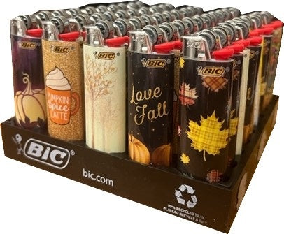 BIC LIGHTERS AUTUMN 50 CT