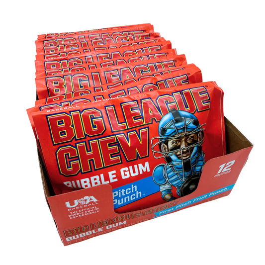 BIG LEAGUE CHEW FRUIT PUNCH 12CT