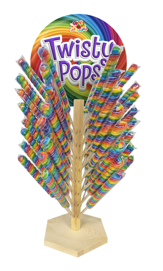 TWISTY POP W/TREE STAND 48CT