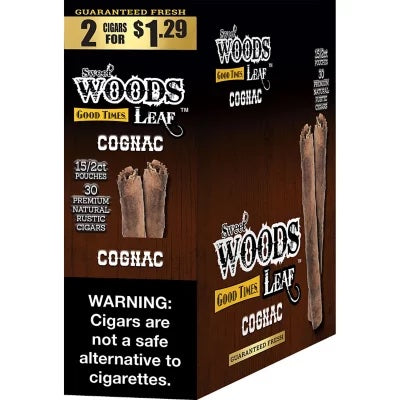 G.T LEAF 2/$1.49 COGNAC 15CT/2PK