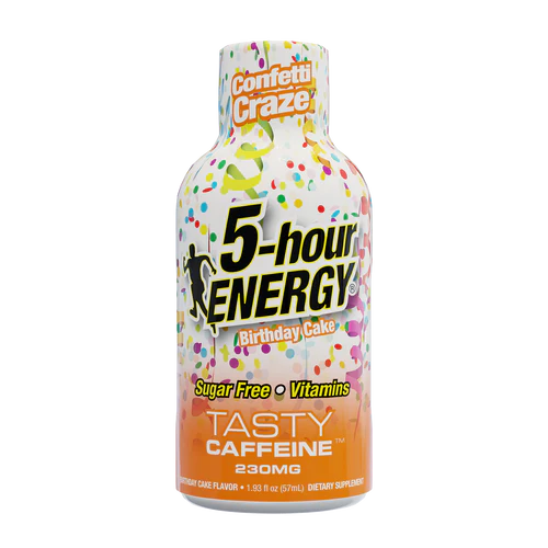 CHASER 5 HR ENERGY X/S CONFETTI CRAZE 12 CT