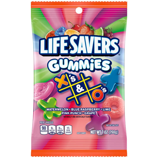 PEG LIFESAVER GUMMIES XO 6/7OZ