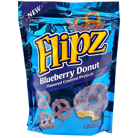 Flipz Blueberry Donut 6CT/4.3OZ - Chase Cash & Carry