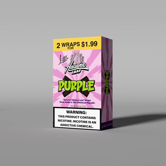 HAVANA LEAF PP 2/$1.99 PURPLE 20/2PK (FINAL SALE) - Chase Cash & Carry