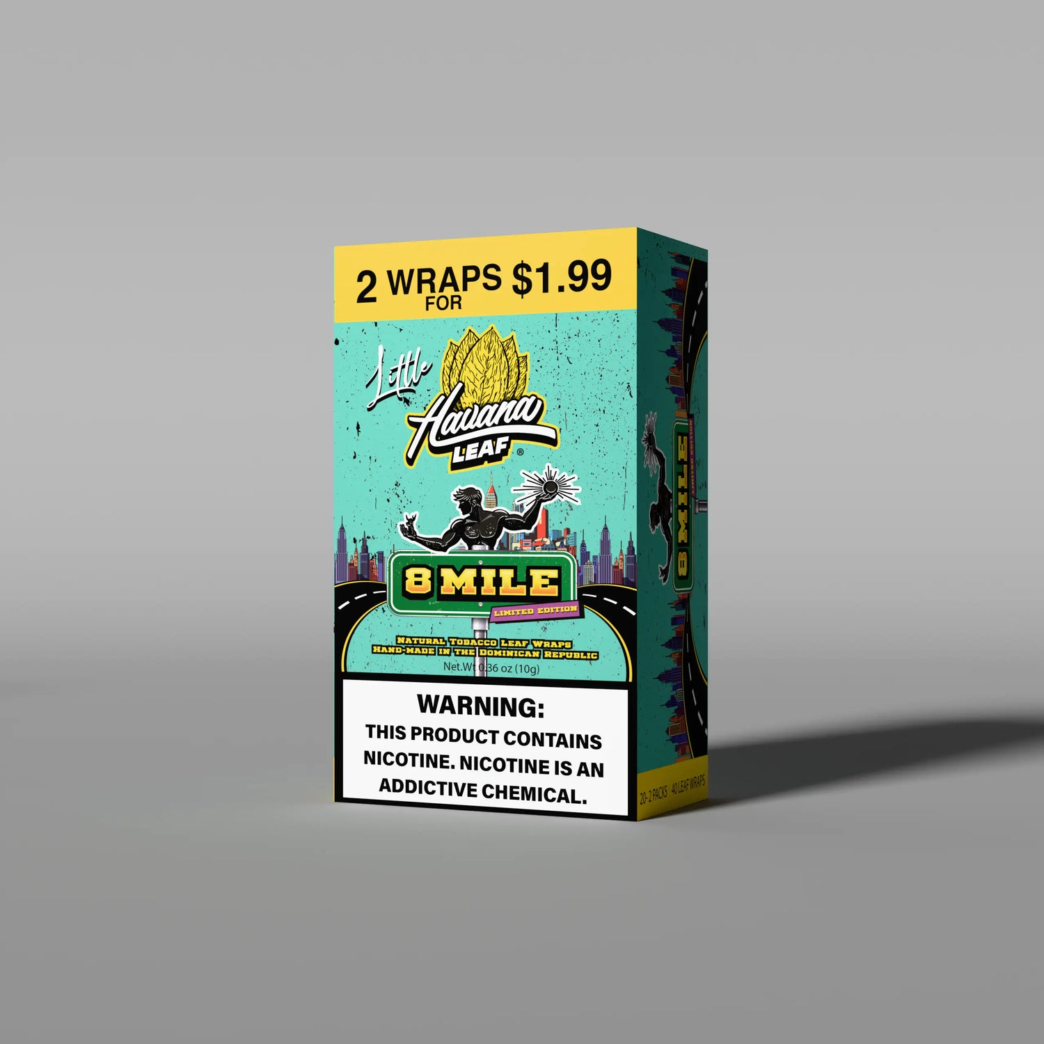 HAVANA LEAF PP 2/$1.99 8 MILE 20/2PK (FINAL SALE) - Chase Cash & Carry