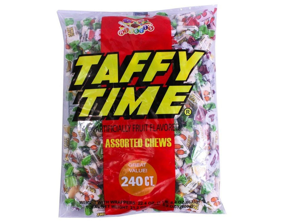 FRUIT CHEWS TAFFY TIME 240CT