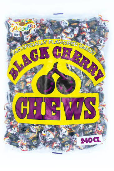 FRUIT CHEWS BLACK CHERRY 240CT
