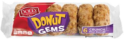 DOLLY CRUNCH MINI DONUTS 10CT 6PK