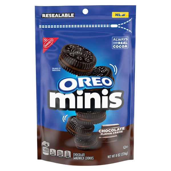 NAB BAG MINI OREO CHOC CREME 6CT