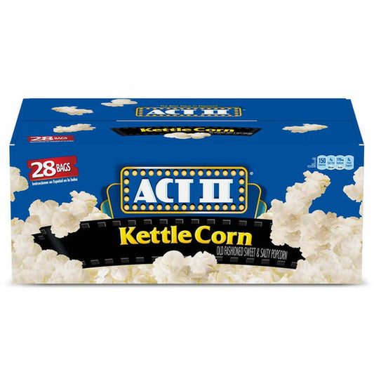 POP CORN KETTLE CORN 28CT