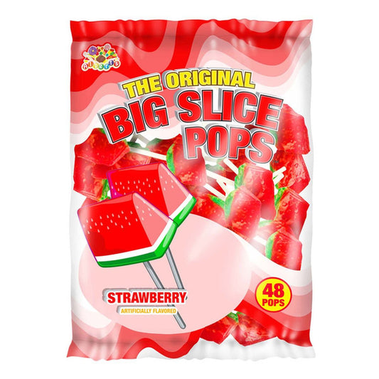 BIG SLICE POPS STRAWBERRY 48CT