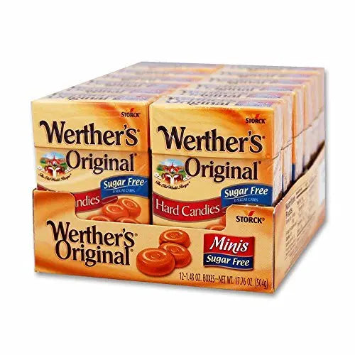 Werthers Mini Sugar Free 12CT - Chase Cash & Carry