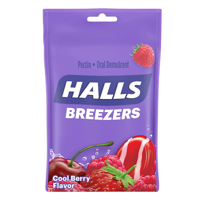 HALLS BAG COOL BERRY 6CT