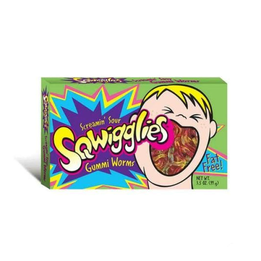 THR SQWIGGLIES SOUR GUMMI WORMS 6CT