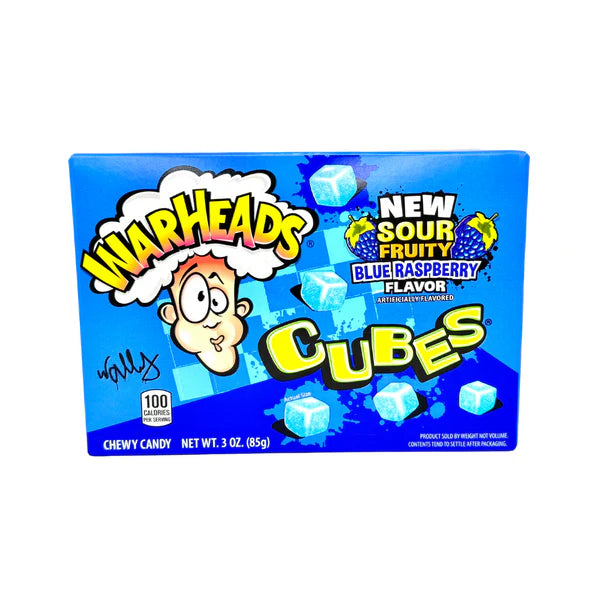 THR WARHEADS CHEWY CUBES BLUE RASP 6CT
